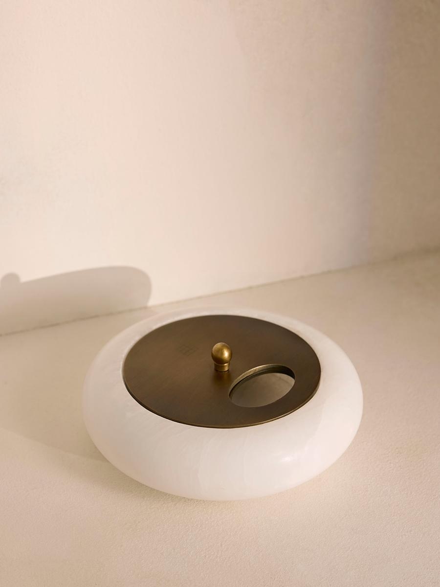 Montague Alabaster Ashtray - Image 0