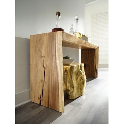 Waterfall 66" Solid Wood Console Table - Image 0