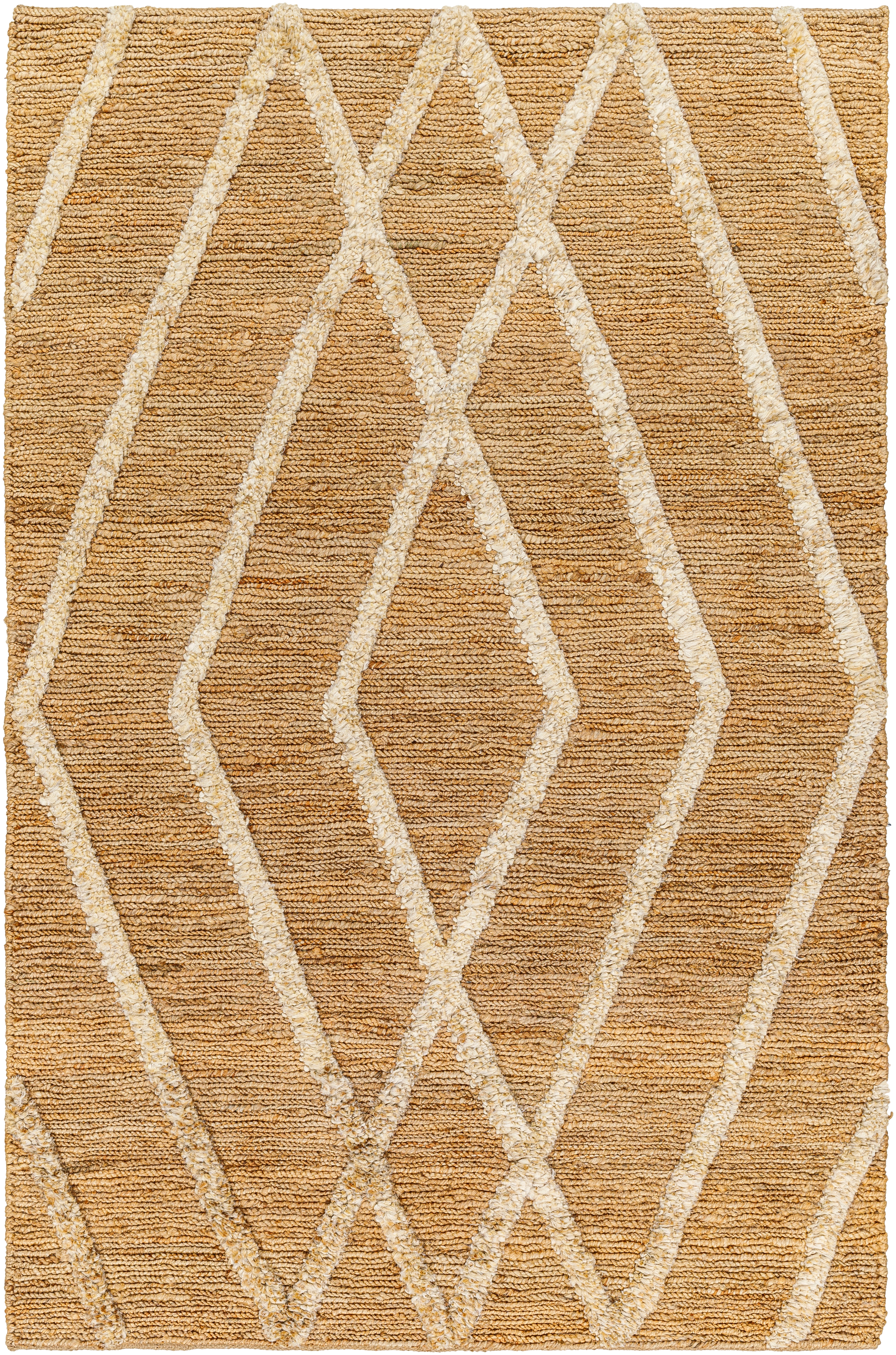 Hadley Brown Indoor 5' x 7'6" Handmade Rug - Image 0