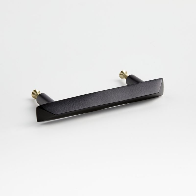 Triangle Matte Black 4" Bar Pull - Image 4
