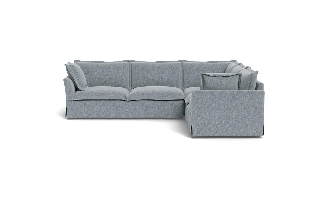 Skylar Slipcovered Corner 4-Seat Sectional Sofa - Image 0