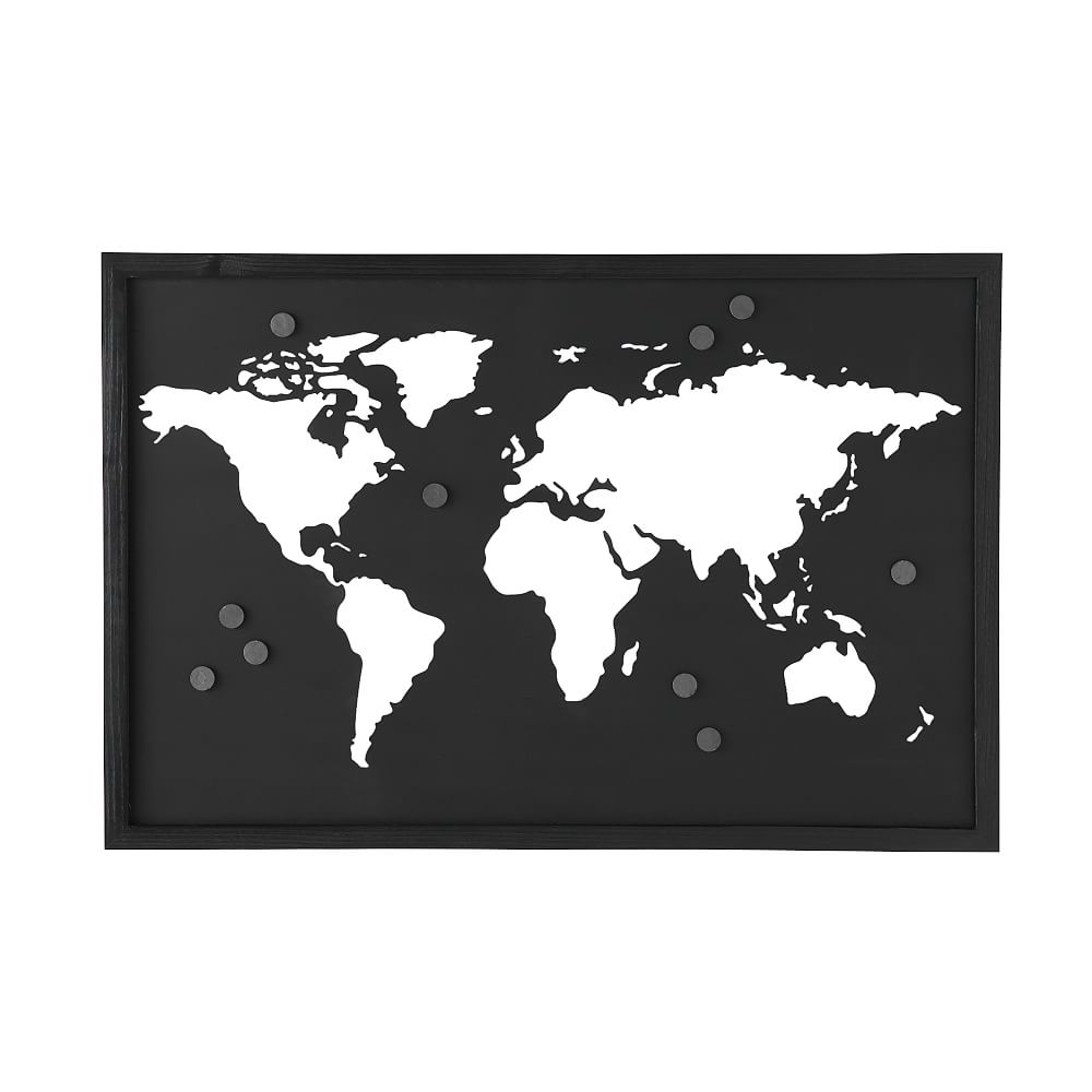 Atlas Magnet Board, Black - Image 0