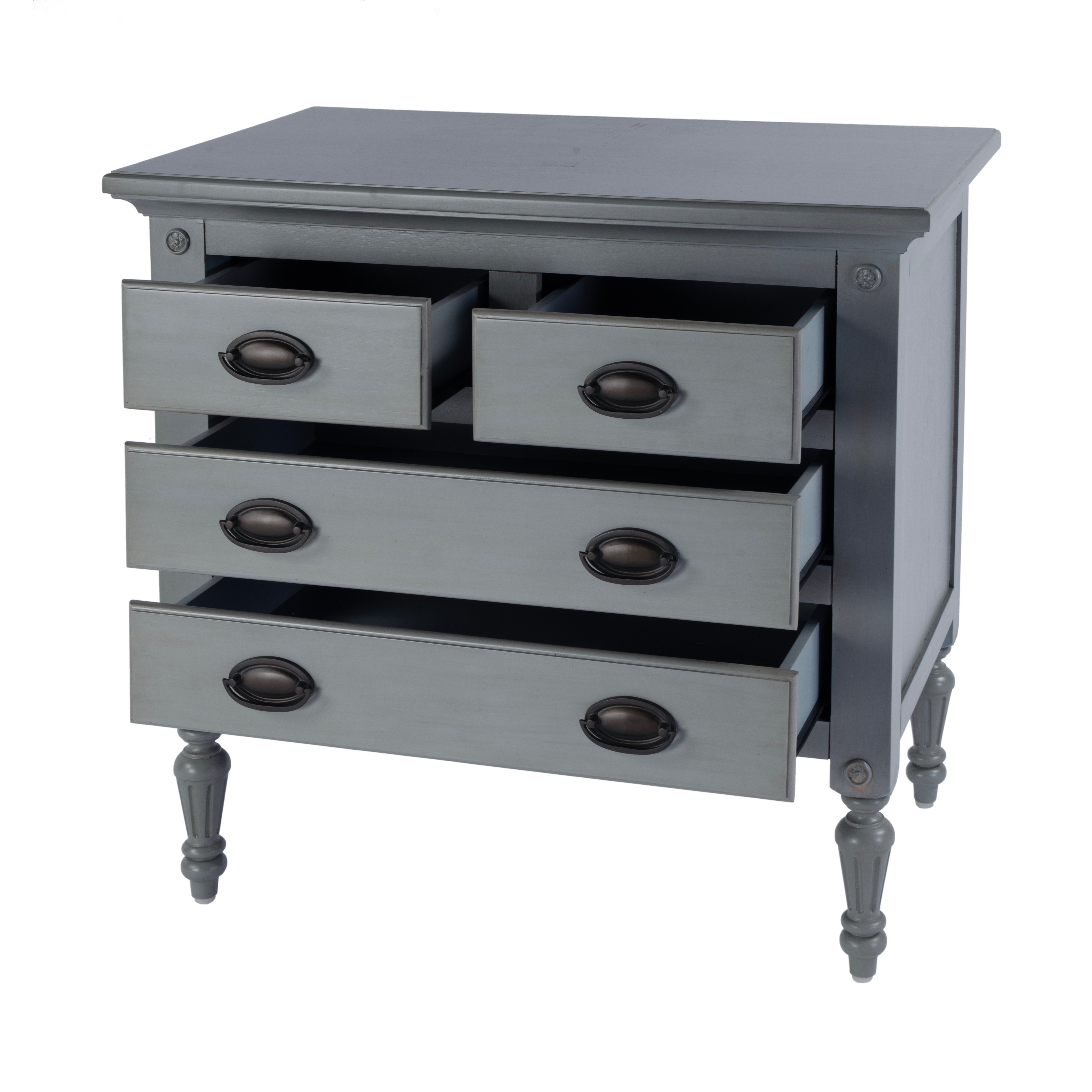Easterbrook Gray Finish Accent Chest - Image 3