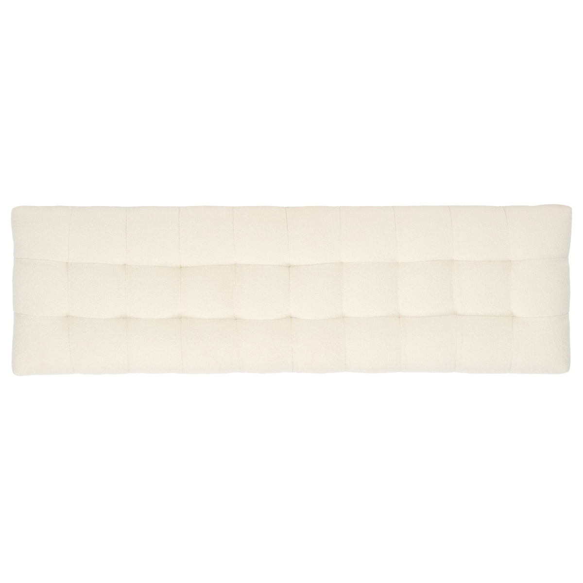 Gallagher Tufted Bench - Beige/Natural - Image 4