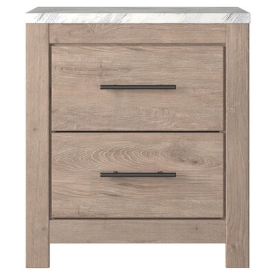Dorotheus 2 - Drawer Nightstand in Brown - Image 0