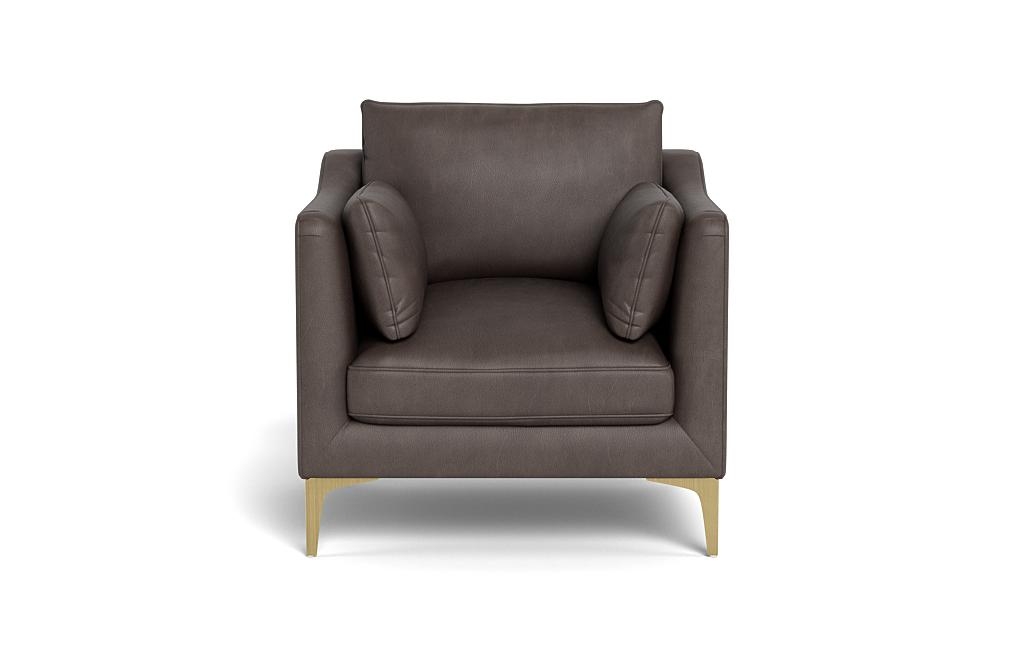 Caitlin Leather Petite Chair by The EverygirlÃ?Â® - Image 0