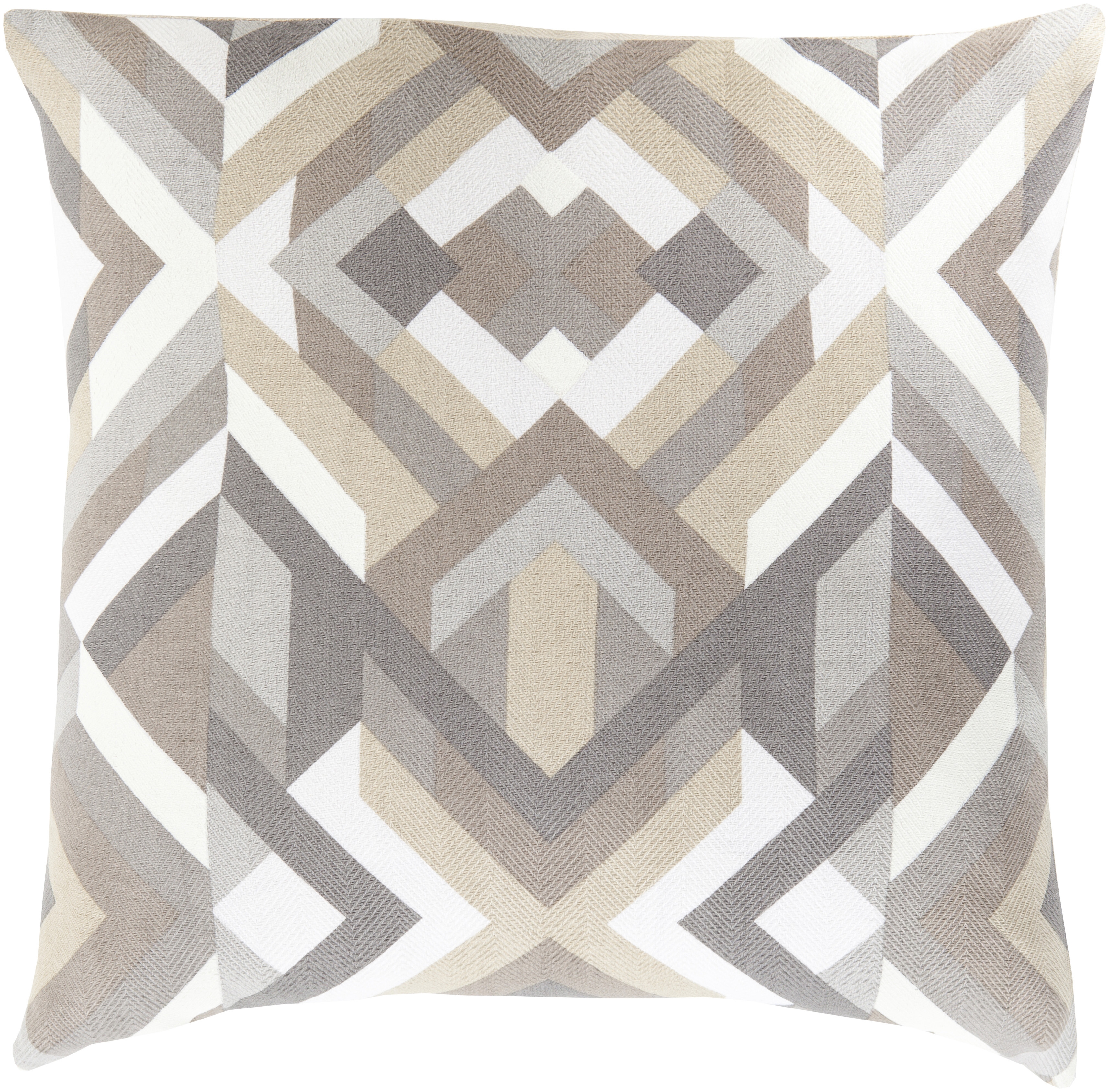 Teori Throw Pillow, 18" x 18", with down insert - Image 0