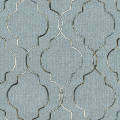 Seabrook Green Indoor 9' x 13' Handmade Rug - Image 1