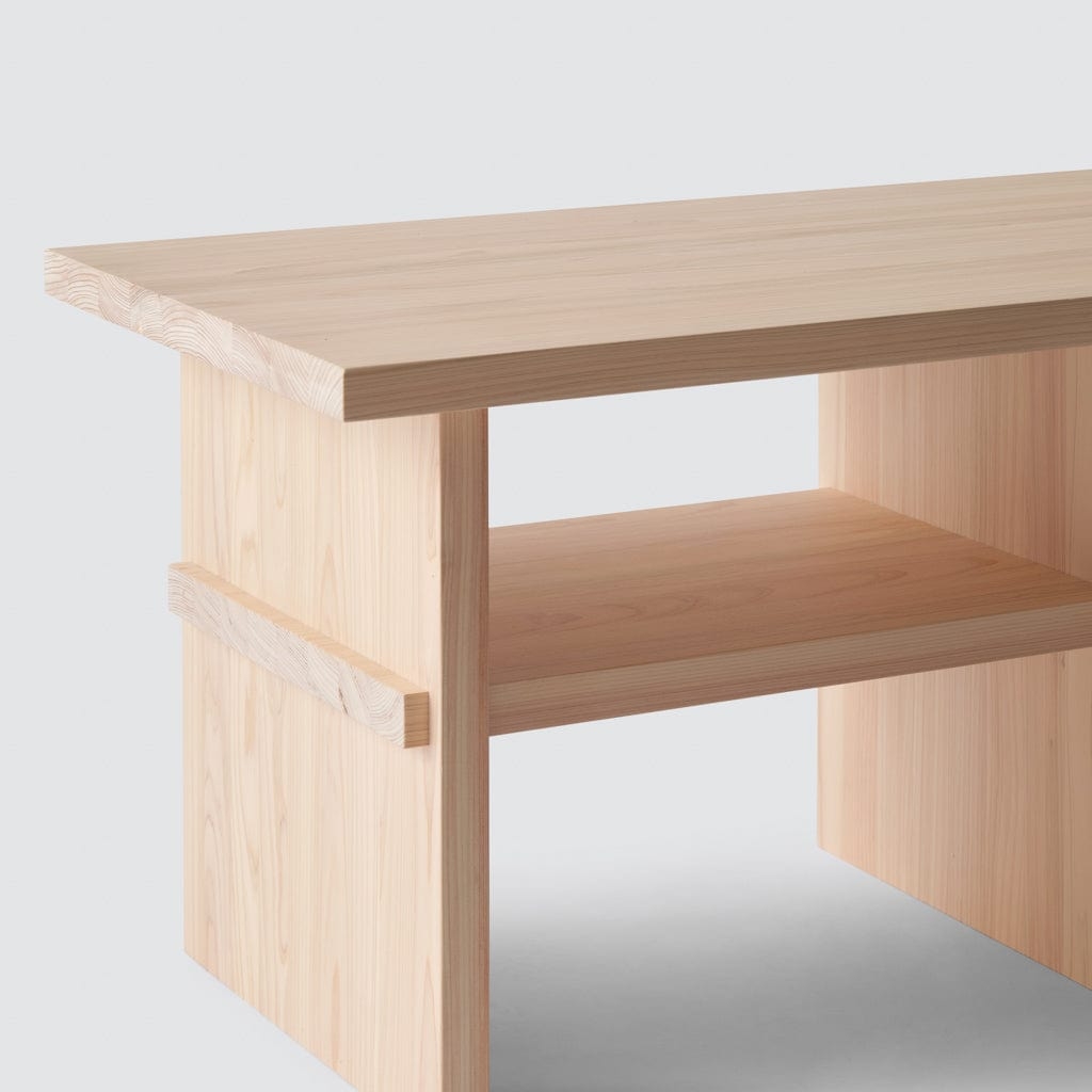 The Citizenry Hinoki Wood Bench | Natural - Image 4