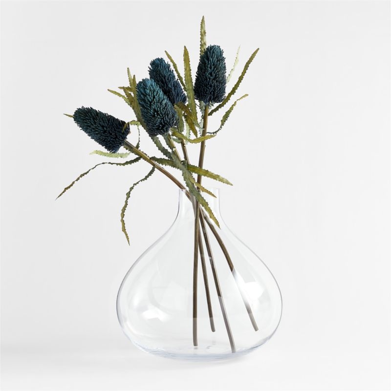 Faux Blue Protea Stem - Image 1