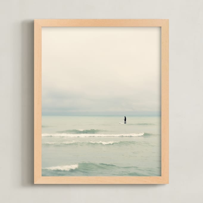 Paddleboard Solitude Open Edition Fine Art Print - Image 0