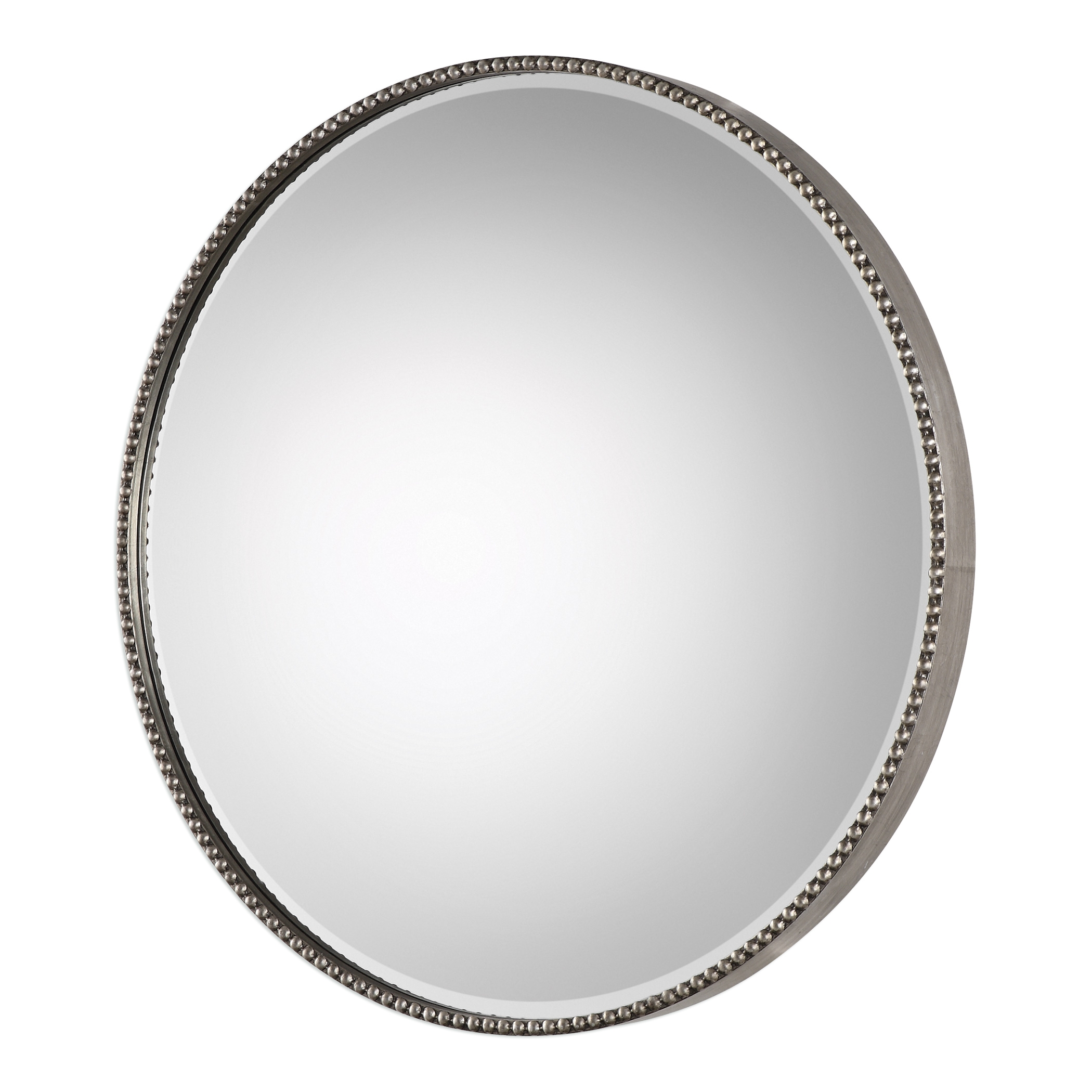 Stefania Beaded Round Mirror - Image 3