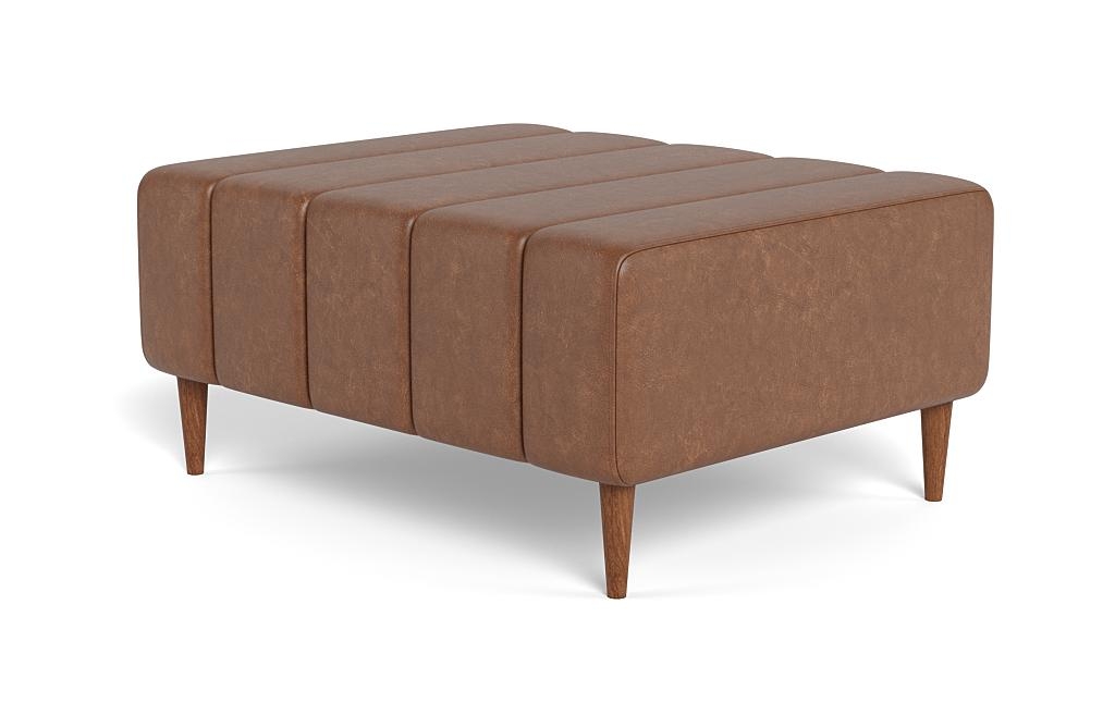 Lowen Leather Ottoman - Image 2