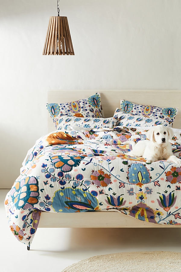 Gertrude Quilt By Artisan Quilts by Anthropologie in Assorted Size FULL - Image 0