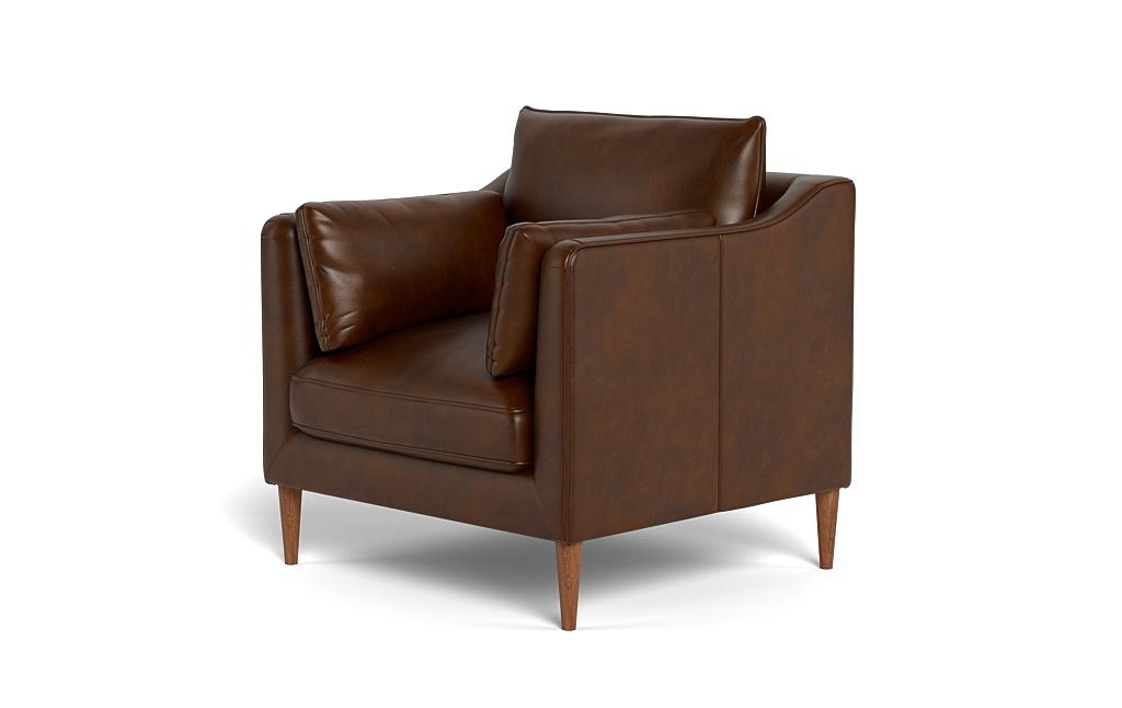 Caitlin Leather Petite Chair by The EverygirlÃ?Â® - Image 2