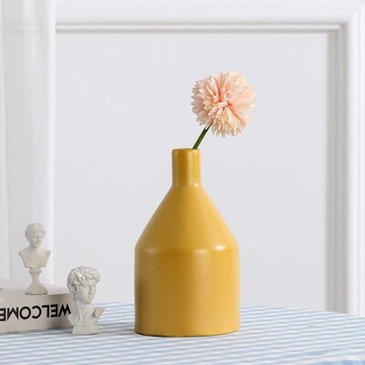 Ceramic Vase,Delicately Carved Style Art Vase, Glazed Flower Ceramic Vase, Creative Floral Vase, Home Office Wedding Decor Vase - Image 0
