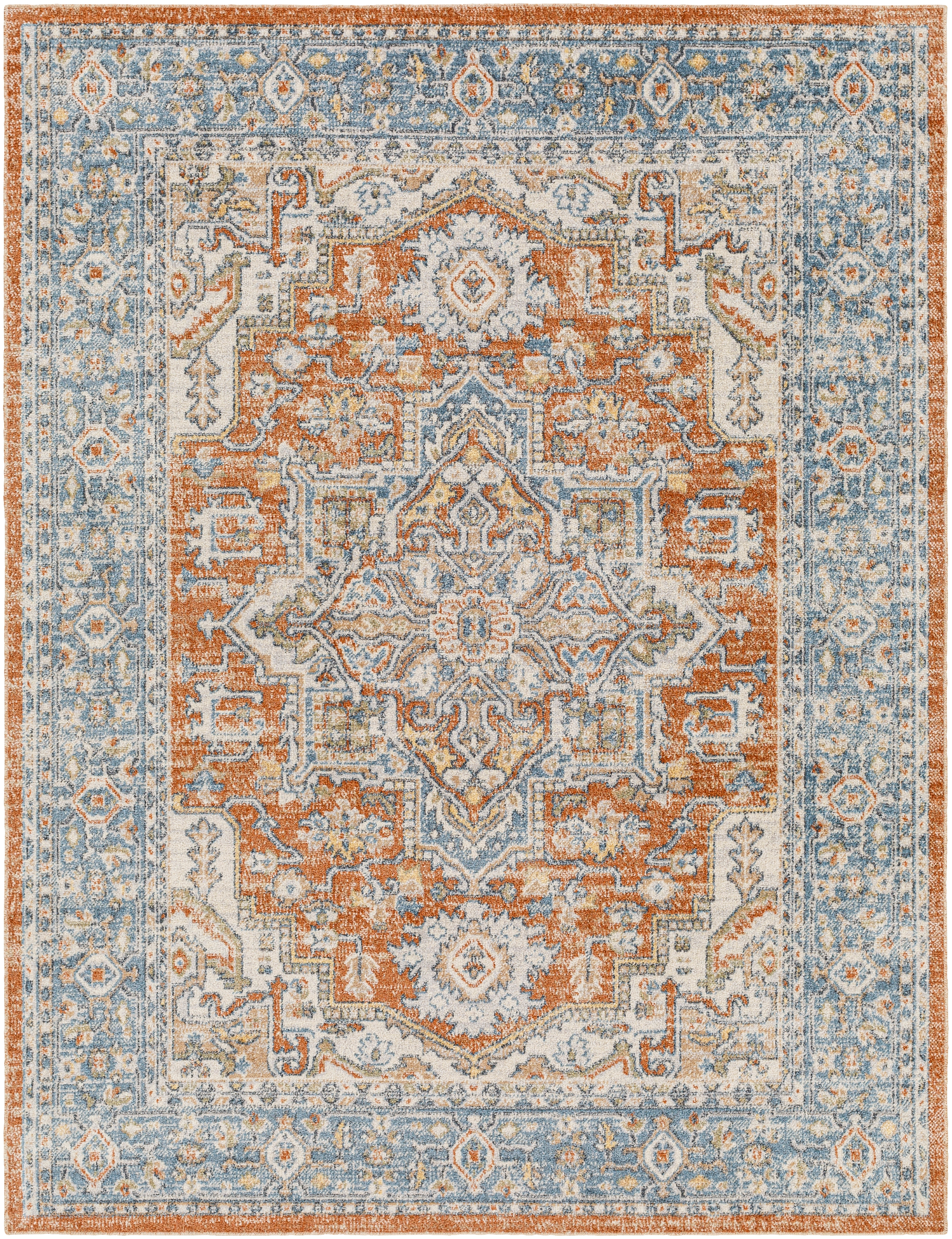 Lillian Beige Indoor 2'2" x 3'9" Machine Woven Rug - Image 0