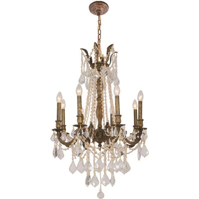 Angola 8-Light Candle Style Classic / Traditional Chandelier - Image 0