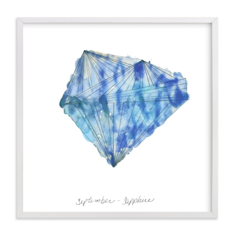 September - Sapphire Limited Edition Fine Art Print 1 - Image 0