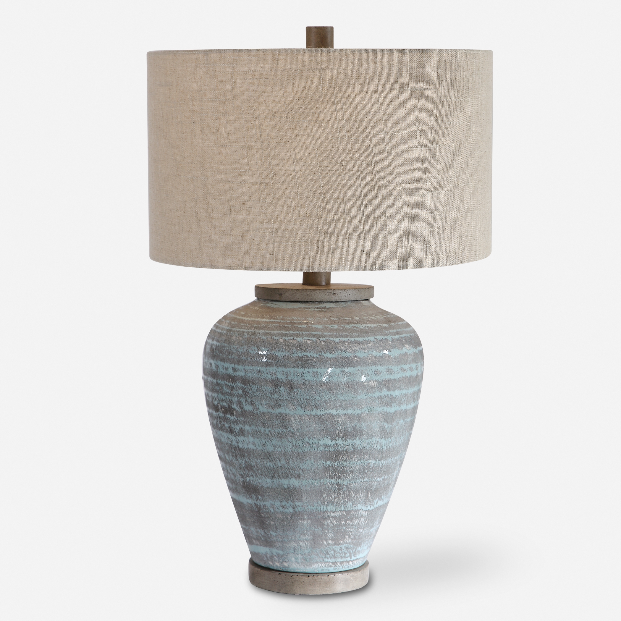 Pelia Light Aqua Table Lamp - Image 0
