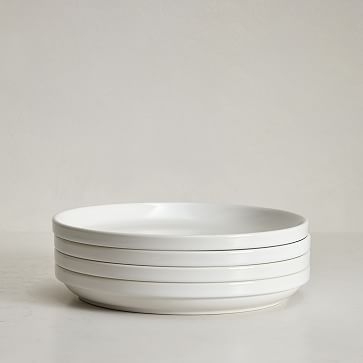Utility Dinnerware Salad Plate White, Set of 4 - Image 2