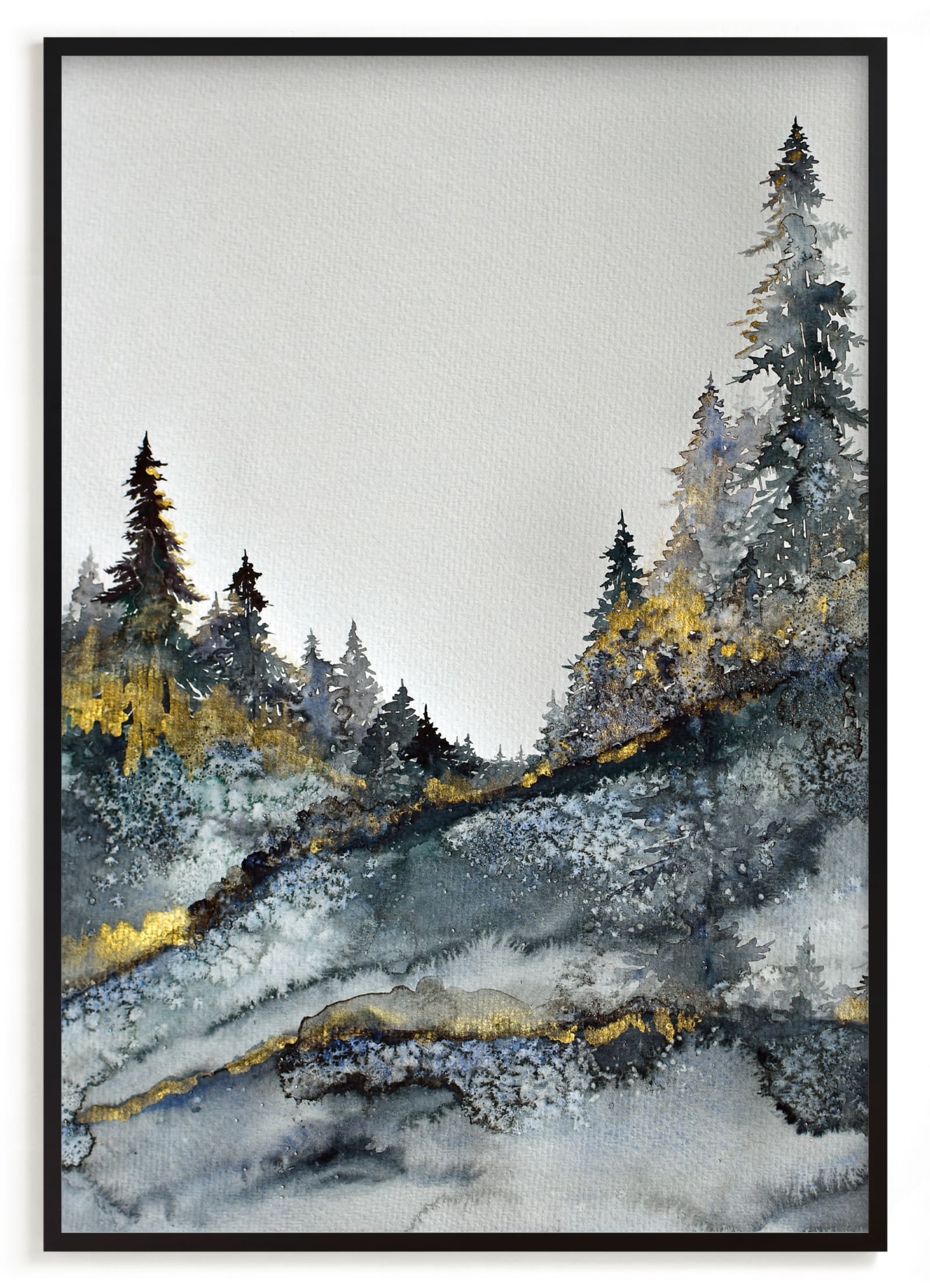 Blue Forest Limited Edition Fine Art Print 2 - Image 0