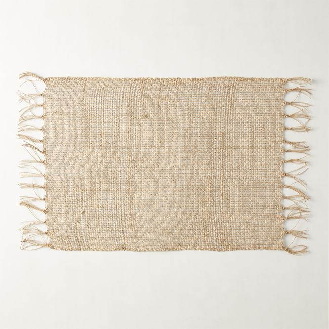 Open Weave Natural Woven Placemat - Image 0