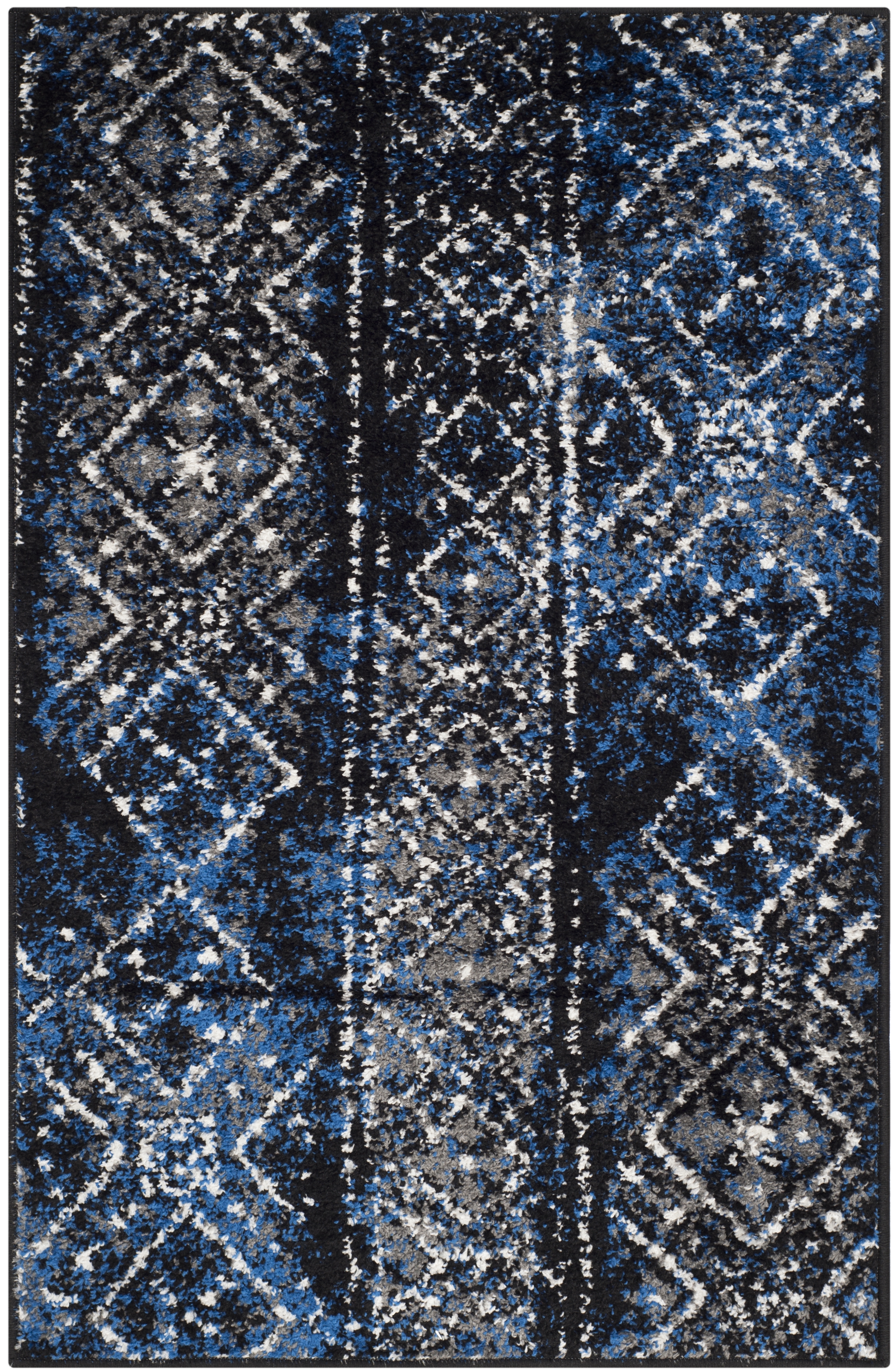 Arlo Home Woven Area Rug, ADR111A, Silver/Black,  2' 6" X 4' - Image 0