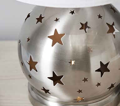 Silver Star Cut Out 3-Way Lamp - Image 5