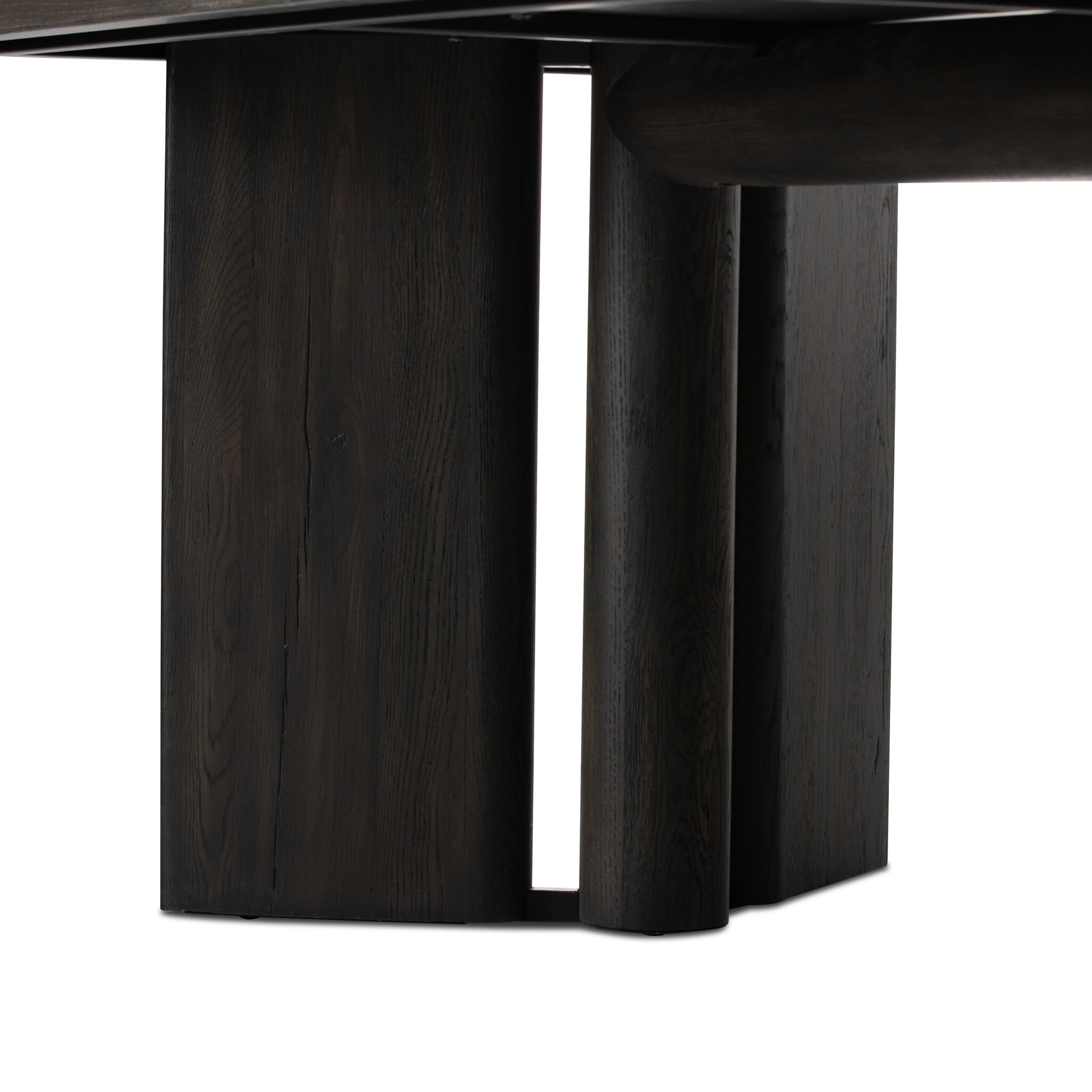 Huxley Dining Table 84" - Smoked Black Veneer - Image 7