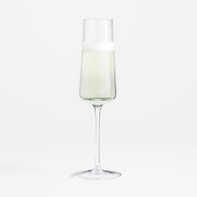 Ezra 6-Oz. Optic Champagne Glass - Image 0