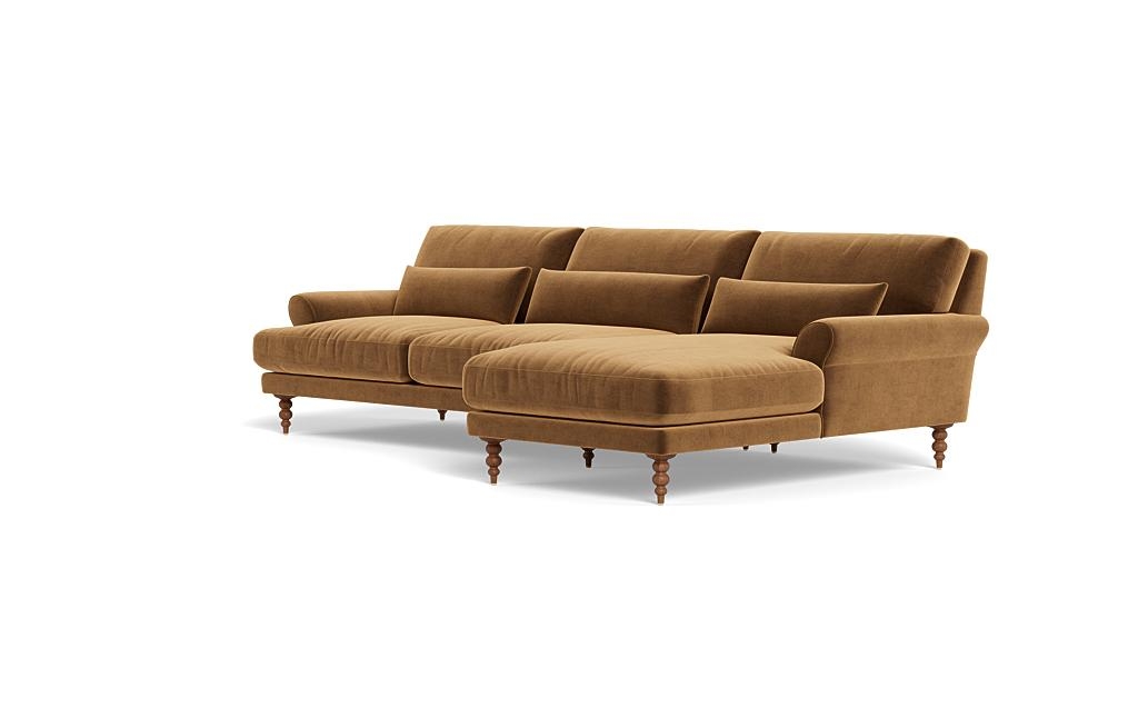 Maxwell Sectional Sofa with Right Chaise by Apartment Therapy - Image 5