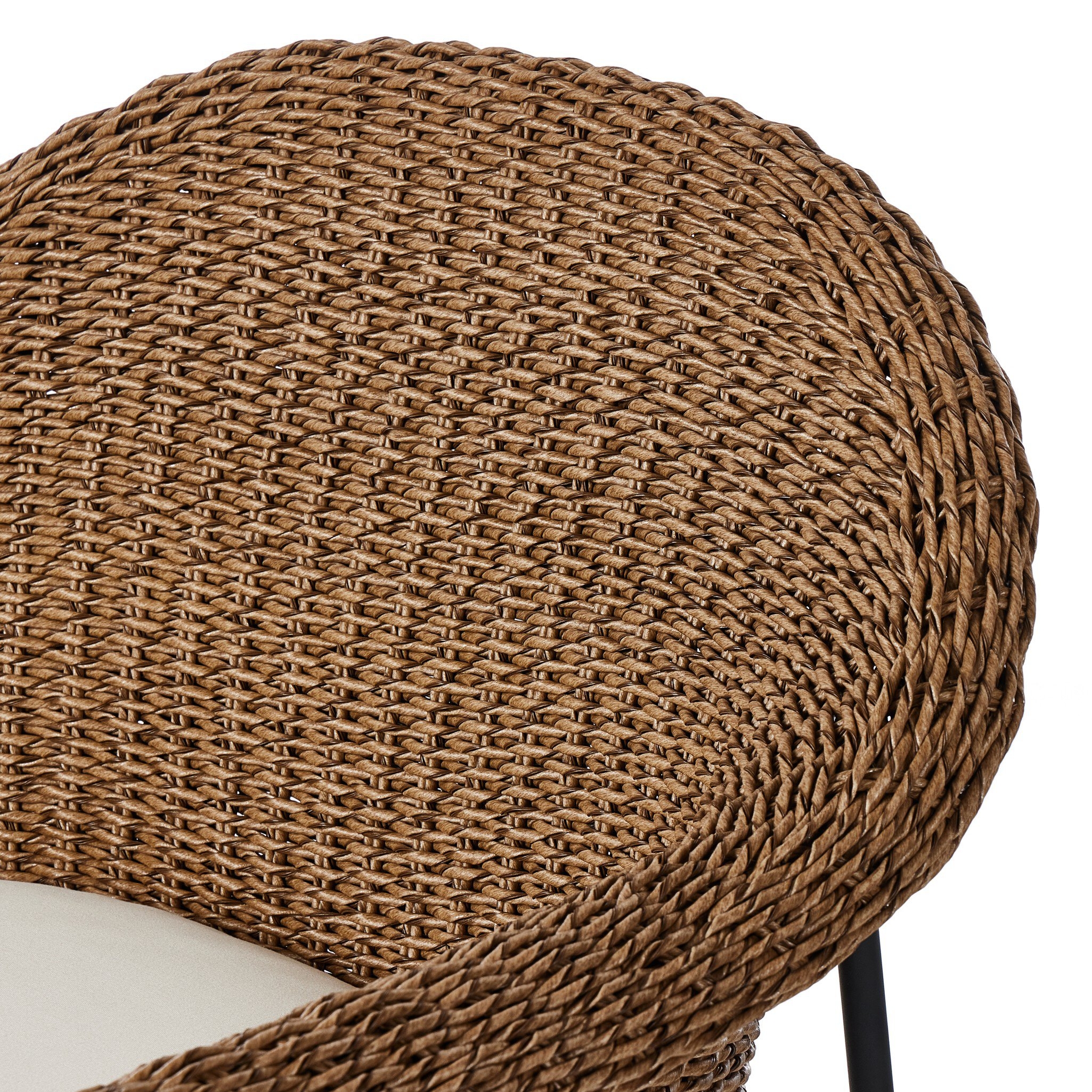 Suerte Outdoor Bar + Counter Stool - Arashi Salt - Image 10