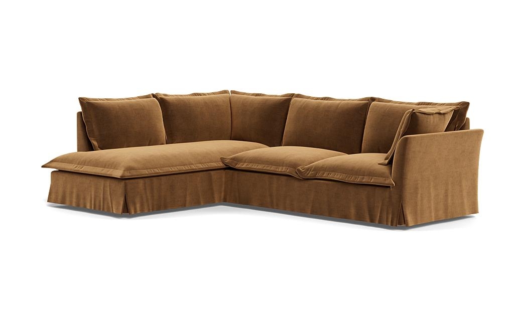 Skylar Slipcovered 3-Seat Left Bumper Sectional - Image 2
