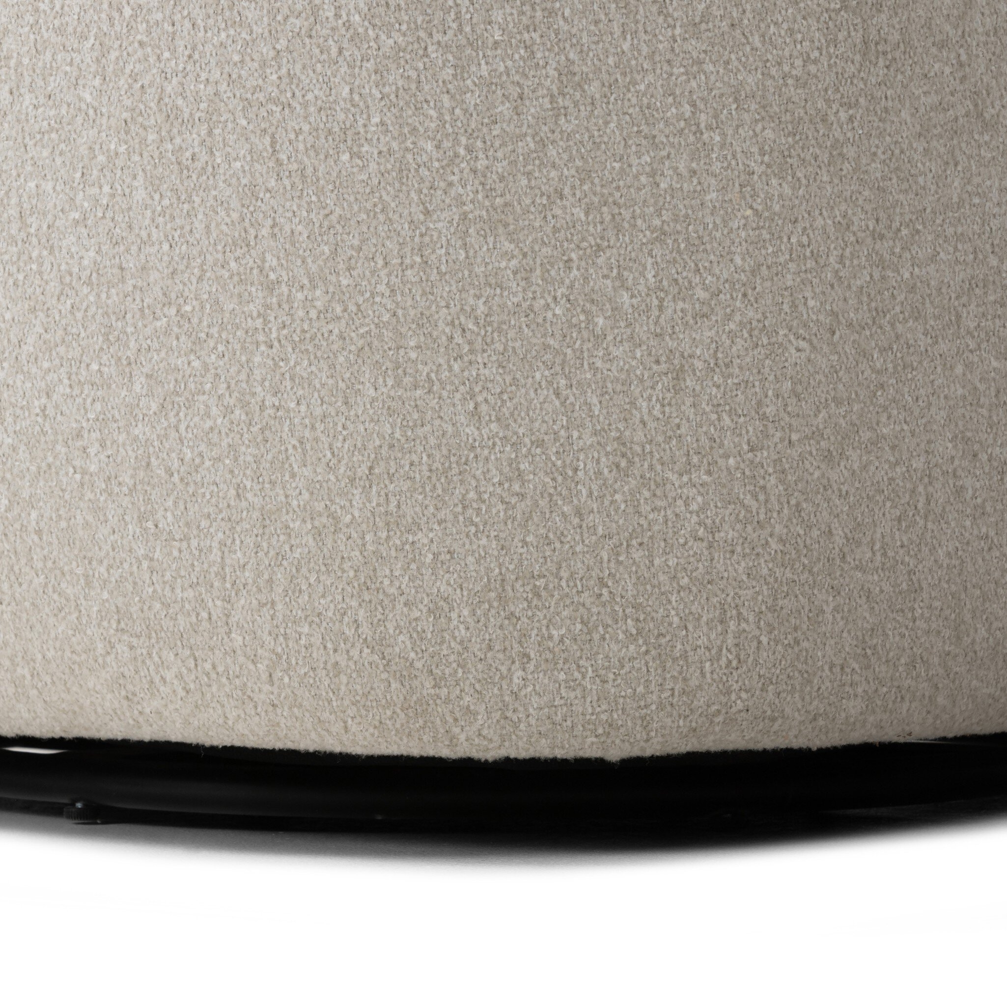 Reed Swivel Chair - Crete Pebble - Image 9