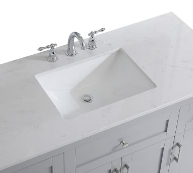 Gray Cedra Single Sink Vanity, 48" - Image 1