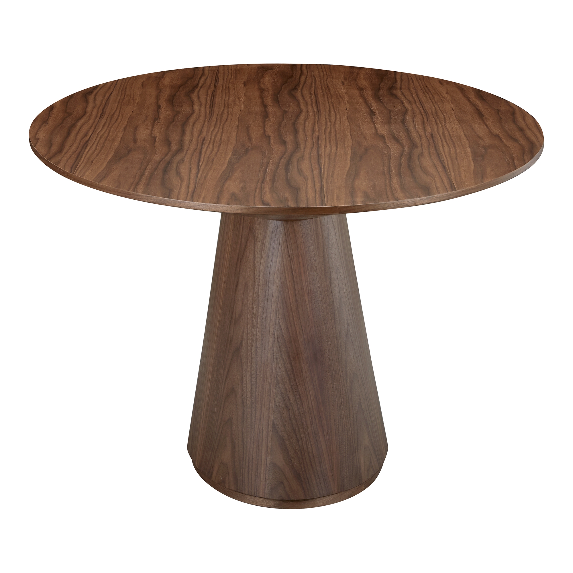 Otago Oval Dining Table Walnut Brown - Image 2