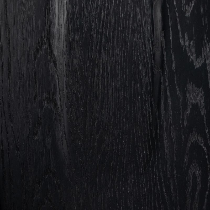 Johnny Black Oak Dining Chair - Image 7