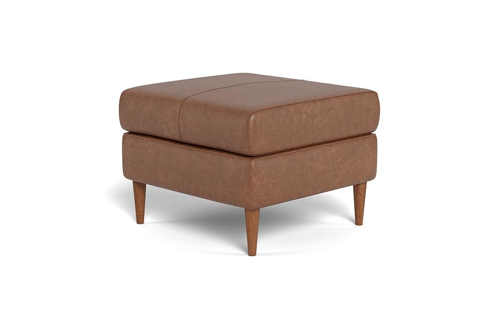 Asher Leather Ottoman  - Image 2