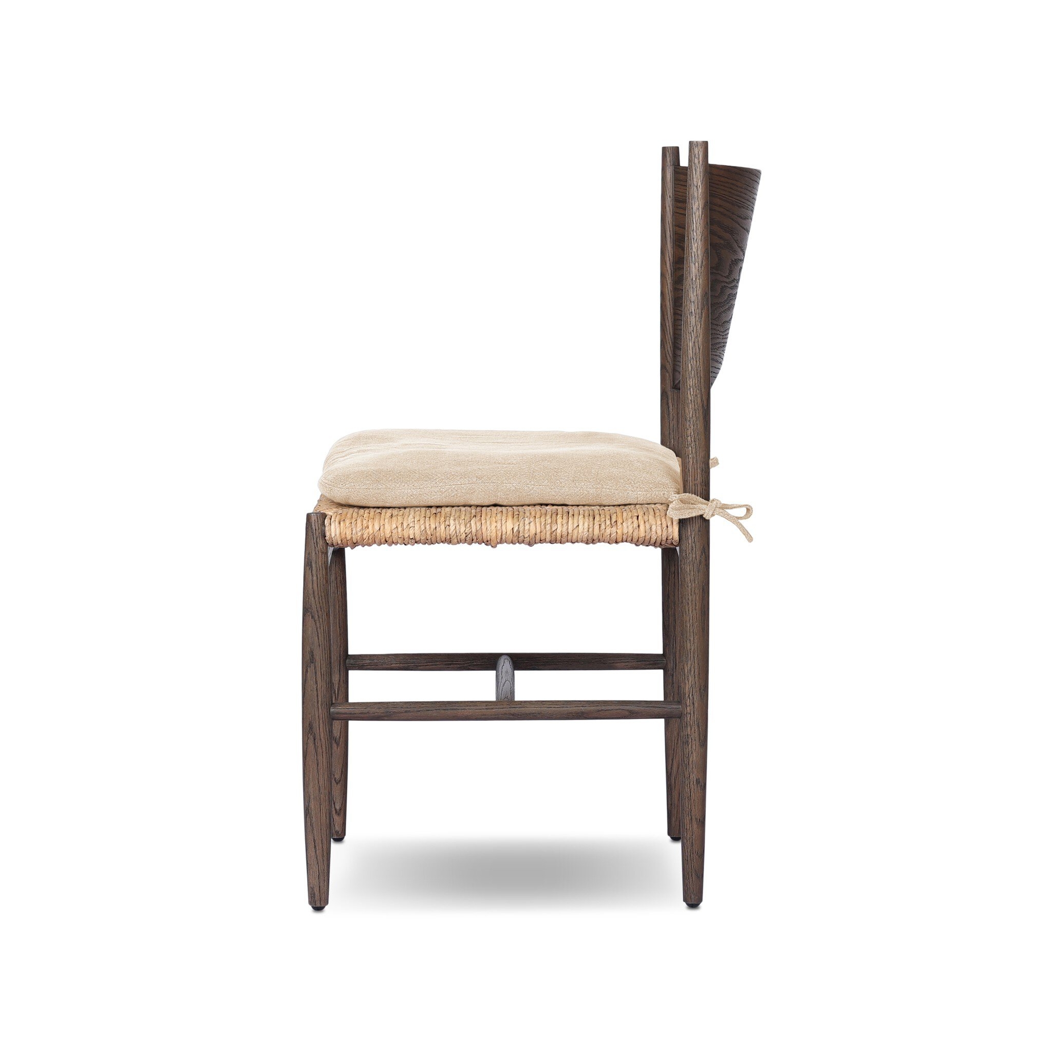 Jovan Dining Chair With Cushion - Savile Flax - Image 2