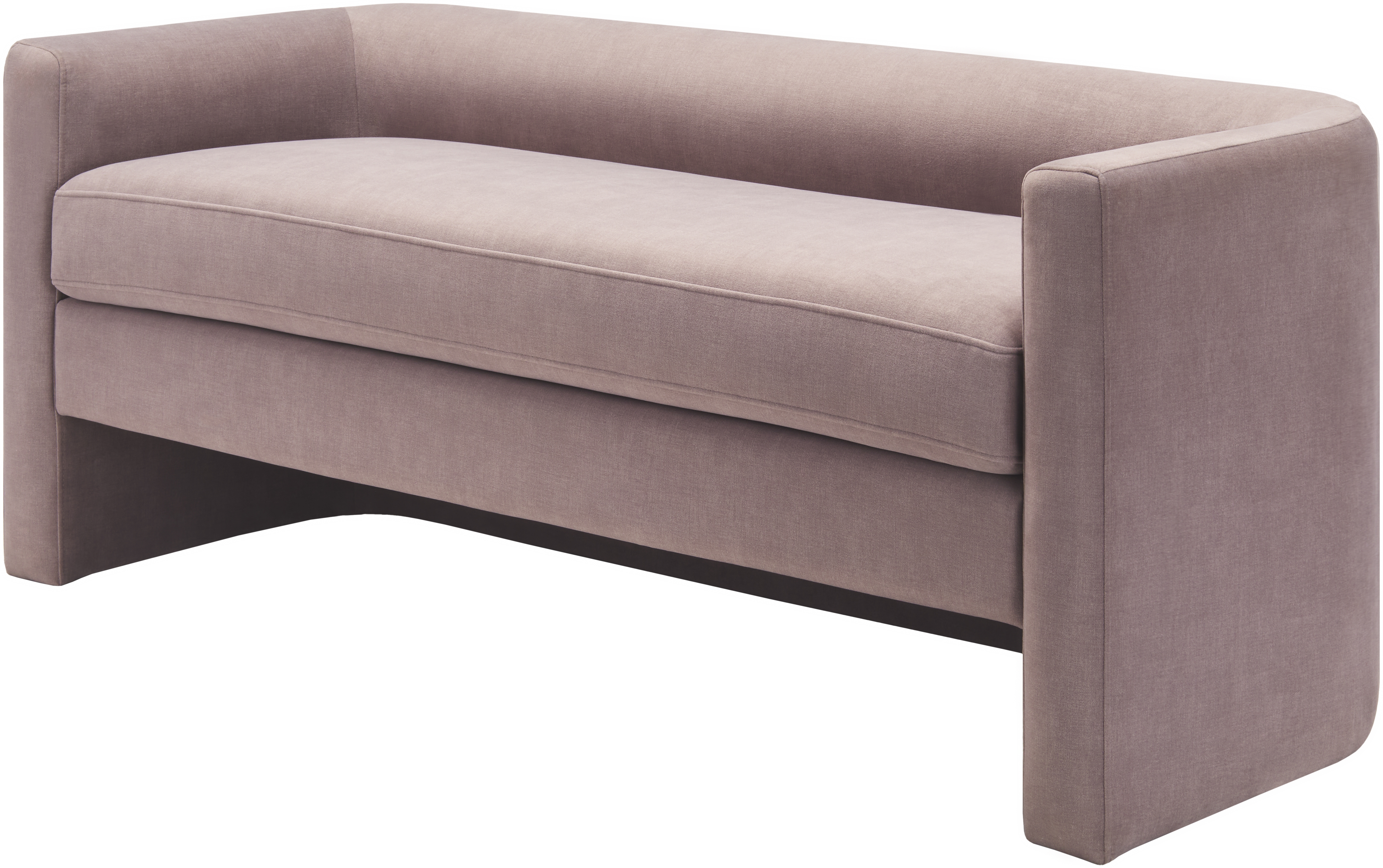 MaryAnn Polyester 24"H x 60"W x 23"D Bench - Image 0