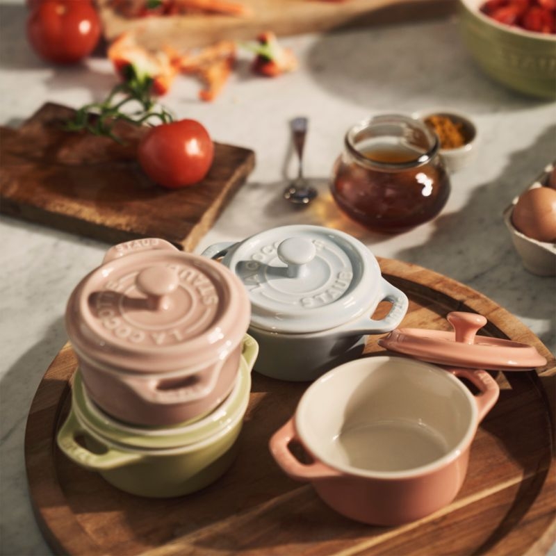 Staub ® Pastels 6-Piece Ceramic Mini Cocottes Set - Image 7