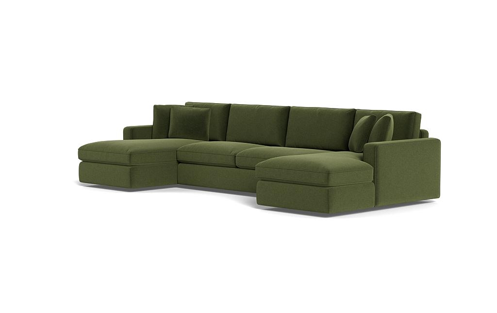 James 3-Piece 4-Seat U Chaise Sectional - Image 2