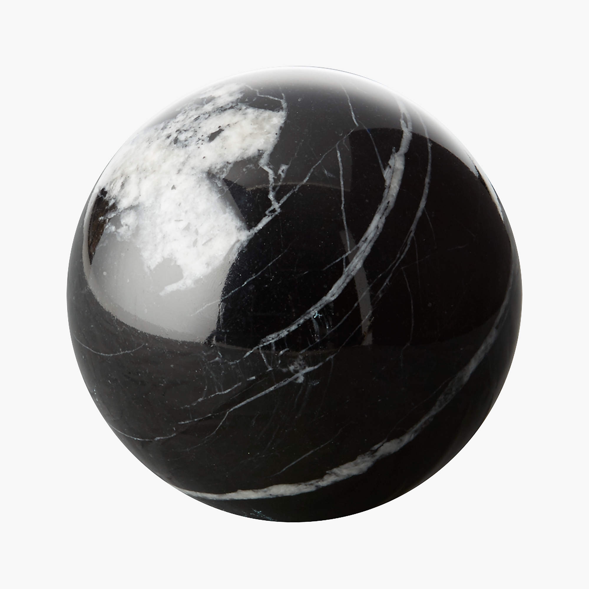 Black Marble Sphere - Image 2