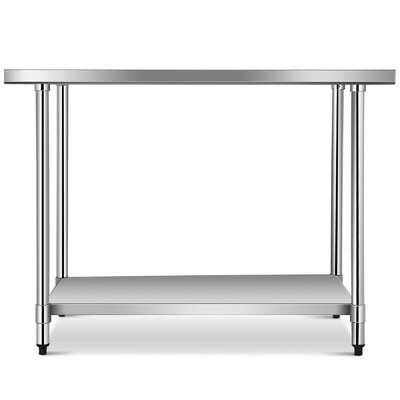 30" X 48" Stainless Steel Food Preparation Kitchen Table - Image 0