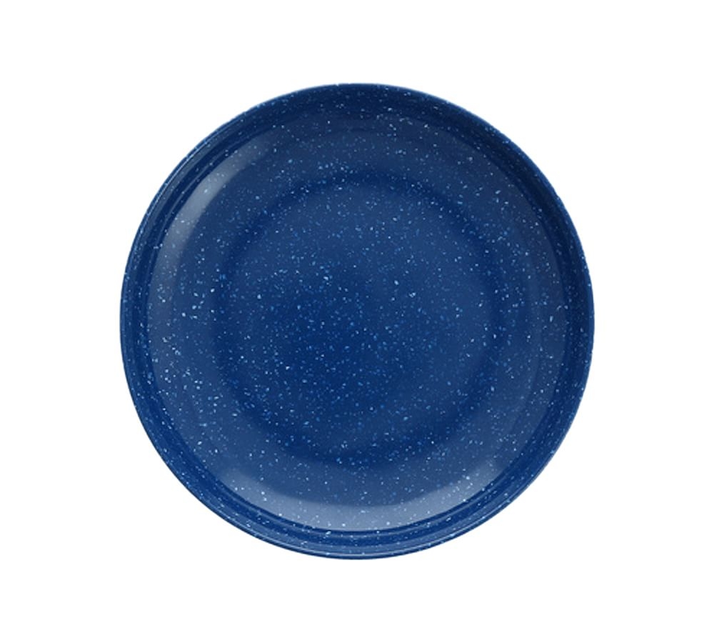 Fortessa Camp Melamine Salad Plates, Blue, Set of 6 - Image 0