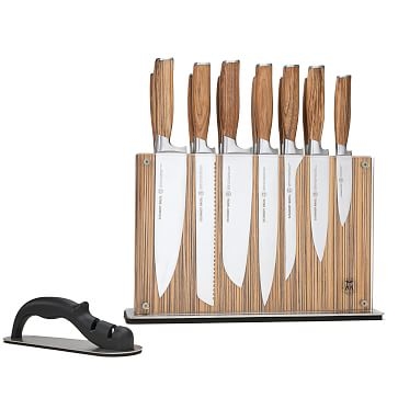 Schmidt Brothers Cutlery Zebra Wood Knife Block Set, 15-Piece - Image 3