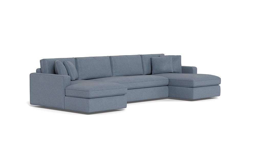 James 3-Piece 4-Seat U Chaise Sectional - Image 1