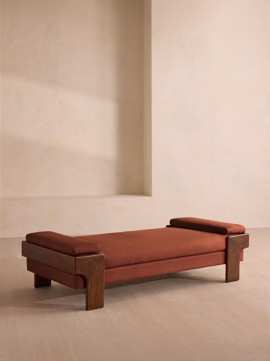 Marcia Daybed, Linen, Sienna, US - Image 0