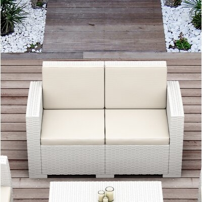 Vedder 55" Wide Loveseat with Sunbrella Cushions - Image 0